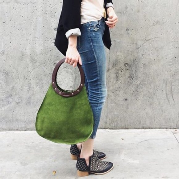 Anthropologie Handbags - Anthropologie Raichel Bag by Dean Leather NWT